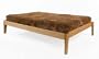 Solid OAK Platform Bed Frame - Eco-friendly, 100% Clean, UNFINISHED, No Toxins - Made in USA