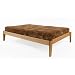 Twin Size - Solid OAK Platform Bed Frame - Eco-friendly, Clean, UNFINISHED, No Toxins - Made in USA