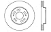 StopTech 128.46032L Sport Cross Drilled Brake Rotor (Front Left), 1 Pack