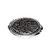 Black Paisley Metal Cosmetic Makeup Purse Mirror