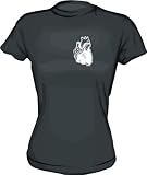 Heart Anatomy Logo Women's tee Shirt in 6 Colors Small thru XXL
