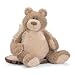 Plush Wooly Tan Bear 16"