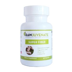 Raw Green Organics Rawjuvenate Super Fiber Supplement, 0.25 Pound