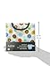 Kushies Waterproof Bib with Sleeves, White Circle, Toddler