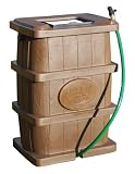 Achla RB-03 Rain Catcher, Wood Grain Design with 50 Gallon Capacity