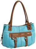 Tignanello Strap Happy Shopper,Aqua/Cognac,One size