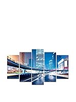 Wall Decor Fotocuadro 5 Piezas Pirámide Roadcity