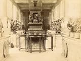 Interior View of the Temple of 500 Geniuses in Canton (China) Photographic Poster Print, 12x16