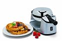 Wolfgang Puck WPWB0020 Rotating Waffle Baker with Accessory Plates