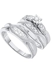 0.12CTW DIAMOND TRIO SET
