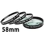 Digital Concepts +1 +2 +4 +10 Close-Up Macro Filter Set with Pouch (58mm)