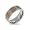 Eve's Addiction Men's Stainless Steel Tribal Design Ring, 10