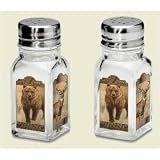 Artworks Home Accents ~ North American Collection Wildlife Moose Deer Elk Bear Salt and Pepper Shakers