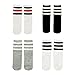 Dare Color Uniform Knee High Socks with Stripes Tube Socks for Kids
