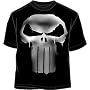The Punisher VOVIE MEST Marvel Comics Adult Black Tee T-shirt