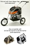 Sport Trike Collapsible Pet Stroller for Small Pets : Size 54x38x24