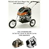 Petego-collapsible SPORT TRIKE STROLLER & JOGGER for small pets (Jet Set & Sport Wagon Bag sold separate)