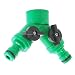 WMA Hose Pipe Splitter 2 way Connector Adaptor Garden Tap