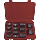 Northern Industrial Impact Sockets - 1/2in. Drive, 13-Pc. SAE Set