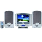 Zoom Produkt-Bild: Elta 2567 Kompaktanlage (17,8 cm (7 Zoll) Display DVD Player, 120 Watt) silber