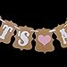 Oarkive IT is A Girl Love Heart Paper Party Decoration Bunting Garland Banner