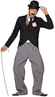 Smiffy's Men's 1920's Star Costume with Jacket Trousers Mock Waistcoat and Tie
