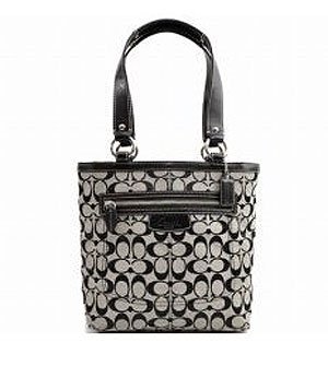 Coach Signature Penelope Lunch Bag Handbag Tote 