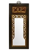 IMAGE OF Elmwood Antique Panel Wall Mirror