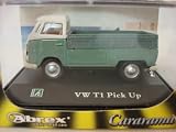 Die Cast Model VW T1 PICK UP Green 1:72 Scale