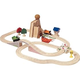 Learning Curve Brands Thomas Wooden Railway - Boulder Mountain Set