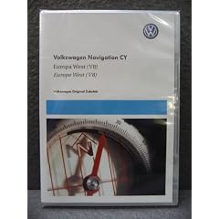 VW Original Navigations DVD West Europa V8 2012 RNS 510 810
