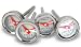  : Style Asia HW5255 Chefs Basics Select 4-Pack Grill Thermometer Set