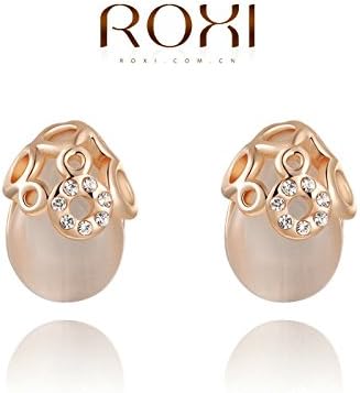 Jew :ROXI fashion new arrival, genuine Austrian crystal,opals earrings,women trendy earrings Chrismas/Birthday gift,2020037505