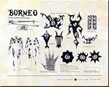 Borneo Dayak's-related products item: Borneo Tattoo Fine Art Print / Poster 19.75 x 16.00 in.