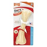 Nylabone Durables Dura Chew Monster Bone Impregnated with Irresistible Chicken Flavour for Adult Dogs Xlarge