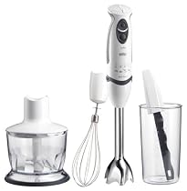 Braun マルチクイック プロフェッショナル MR5555MCA 【機能 : 混ぜる・つぶす・きざむ・泡立てる / 特製スパチュラ付き】