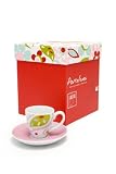 Mary Lou Espresso Cup & Saucer x 4