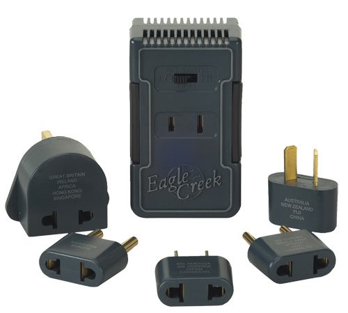 Eagle Creek Travel Gear Dual Wattage International Converter Set