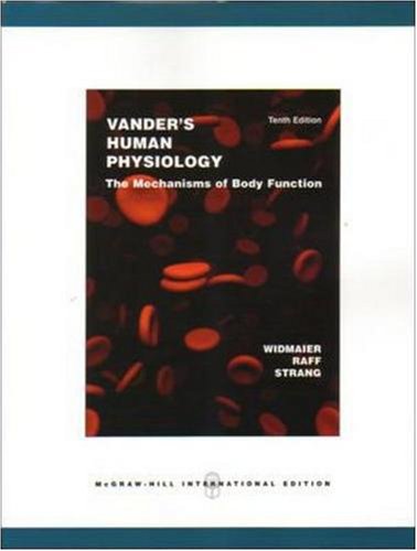 Childrens Toyshop  Books : Vander's Human Physiology - The Mechanisms of body Function