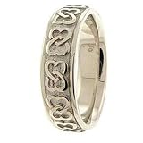 41vBSF0XisL. SL160  Celtics Wedding Bands   Size 4