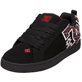 DC Men's Court Graffik SE Skate Shoe,Black/Red/Red,11 M US