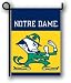 Notre Dame Fighting Irish 2-Sided Garden Flag Set W/ #11213 Garden Pole - NCAA