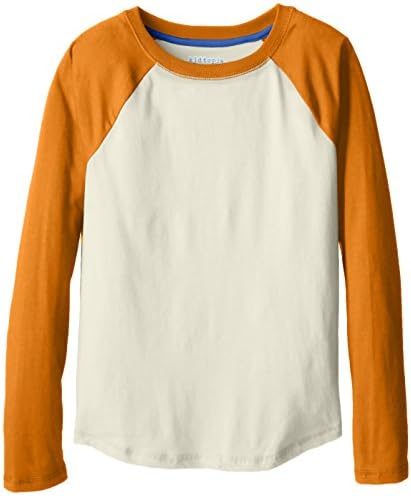 Kidtopia Big Boys' Long-Sleeve Raglan Shirt