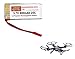 DeeRC Four 3.7v 800mAh F181C H12C H12W V686 509G 25C Rechargeable Li-Po Quadcopter Batteries To Increase Flight Time(36 Min)
