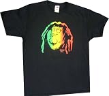 Family Guy Peter Rasta Face T-shirt Black
