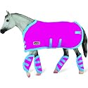 Blanket And Boots Hot Pink