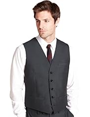 Limited Collection Slim Fit 5 Button Waistcoat