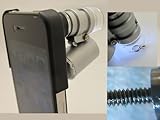 60X MAGNIFY PORTABLE OPTICAL ZOOM MICROSCOPE CAMERA LENS FOR Apple iPhone 4 ....