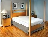 Luxury Impressions Deluxe Mattress with Organic Cotton Cover - King 76 X 80. Sleep in comfort with our Luxury Deluxe Mattress with Organic Cotton Cover. 8 total thickness mattress. 5 poly base for support with 3 memory foam. Quilted zippered removable FlameWatch Cover