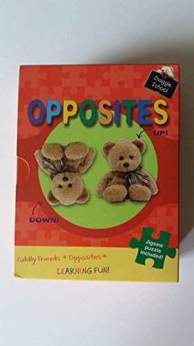 Snuggle School Opposites Book &amp; Puzzle